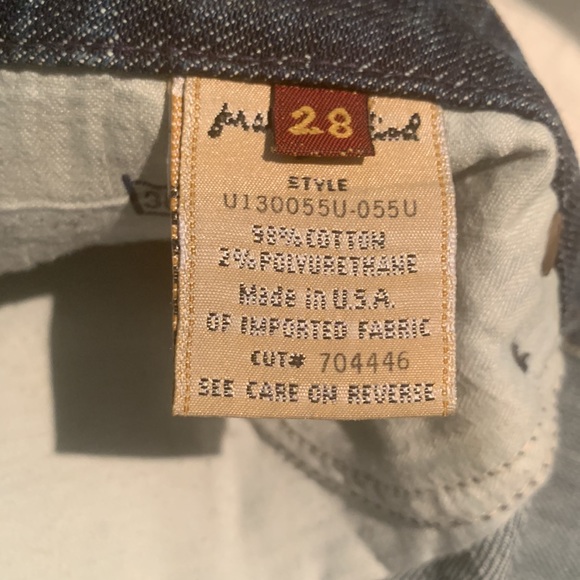 7 for all mankind Swarovski crystal ‘A’ pocket boot cut jeans - Picture 8 of 10